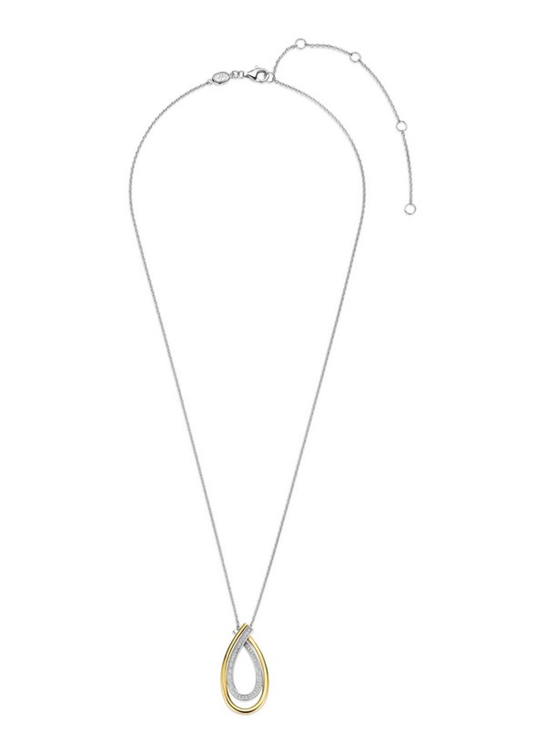 TI SENTO - Milano Ketting 34121ZY - detail 4 goud