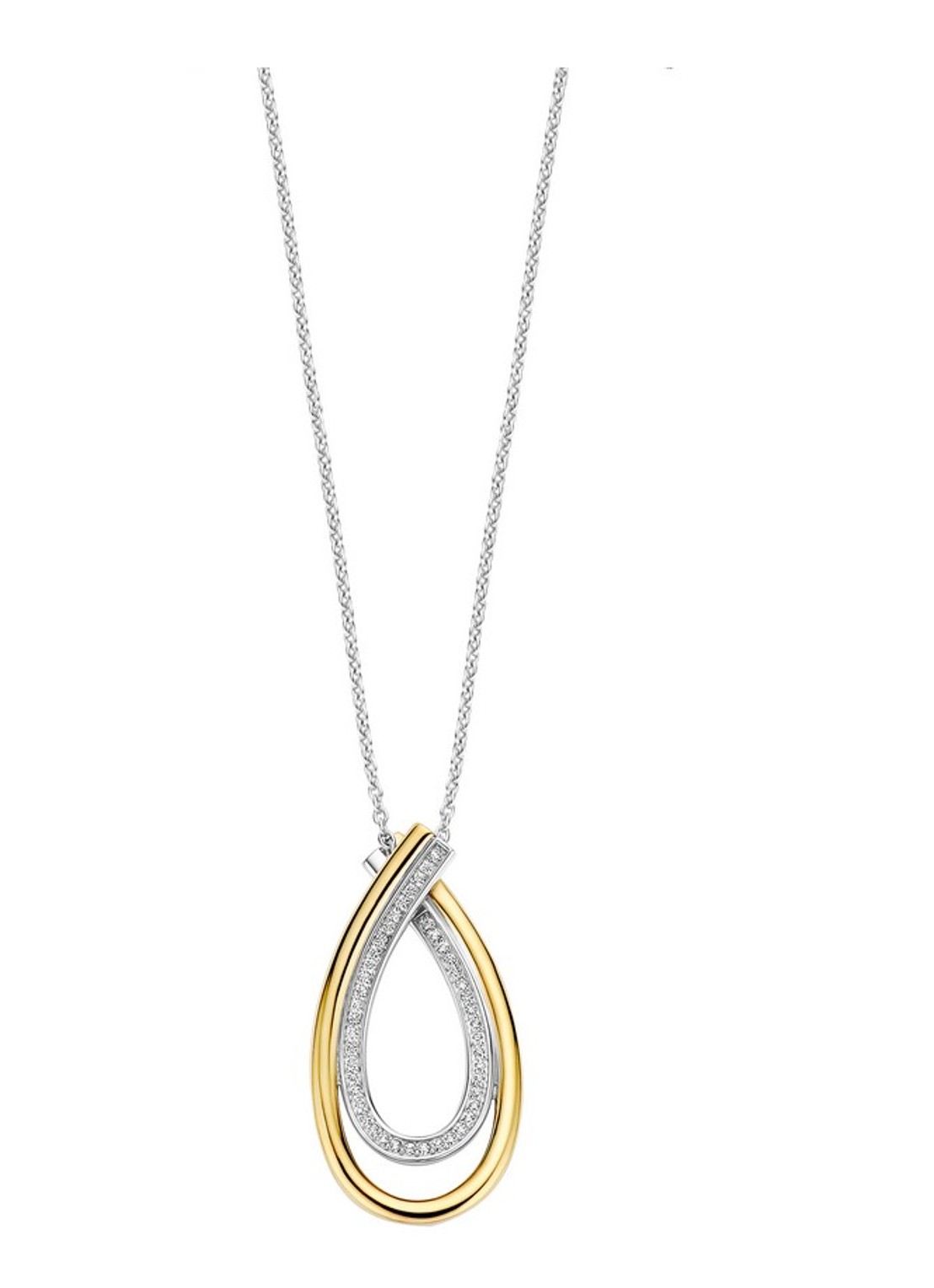 TI SENTO - Milano Ketting 34121ZY - voorkant goud