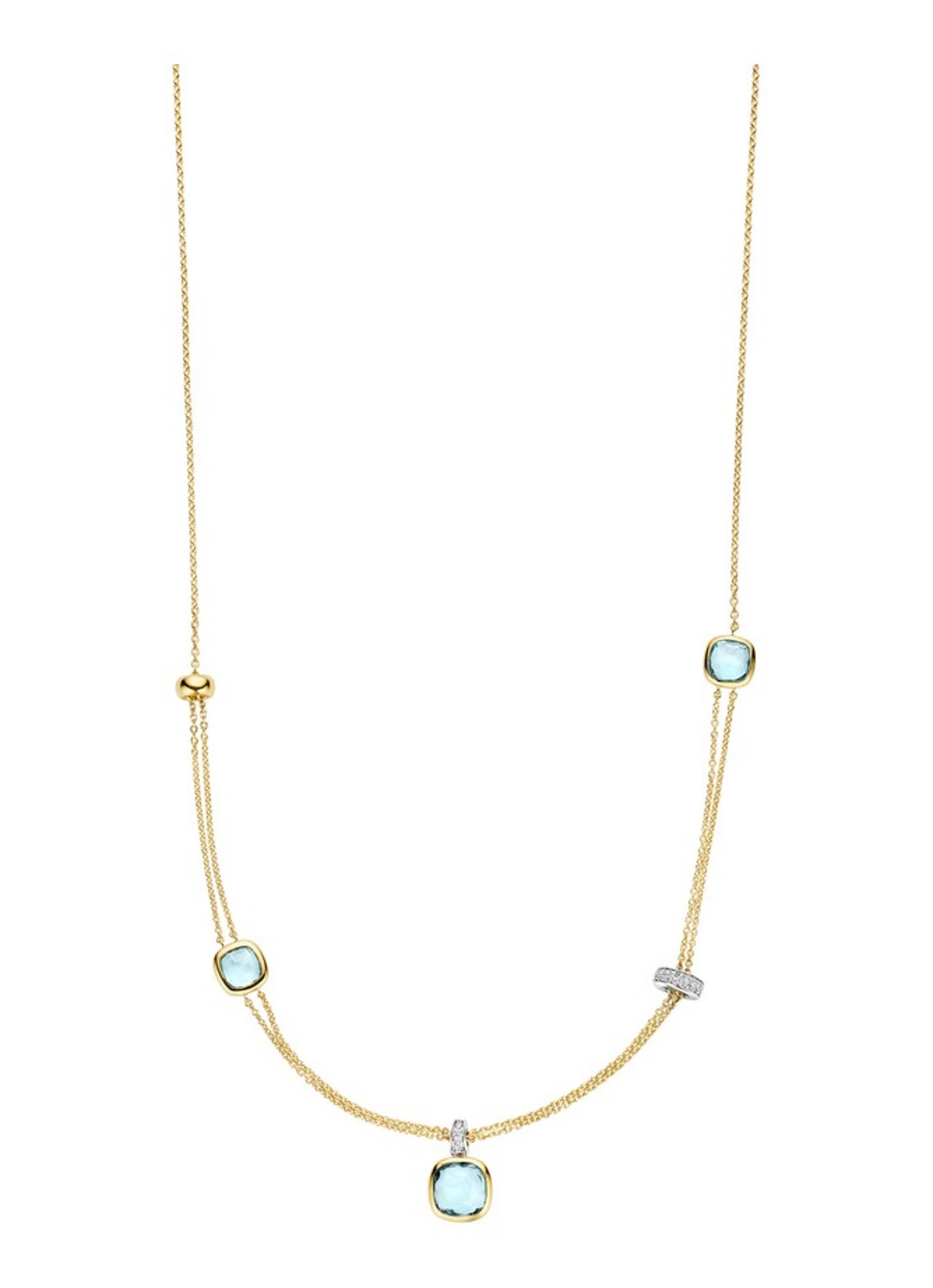 TI SENTO - Milano Ketting 34122TY - voorkant 4 goud
