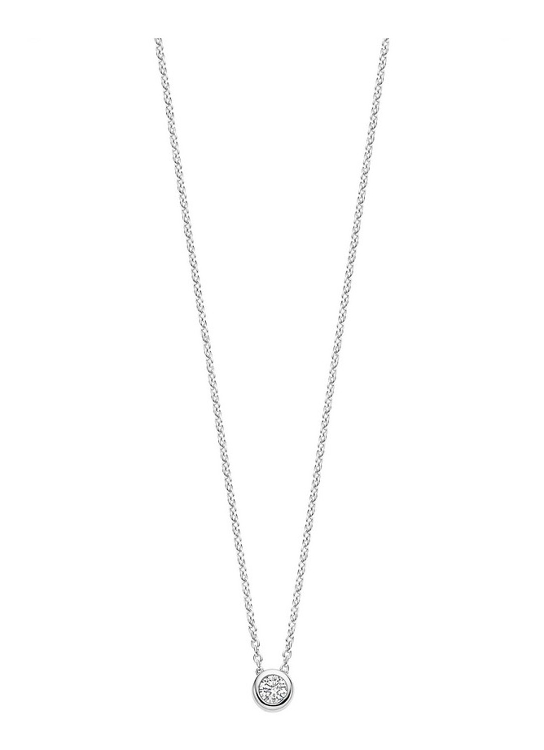 TI SENTO - Milano Ketting 34124ZI - voorkant 4 zilver