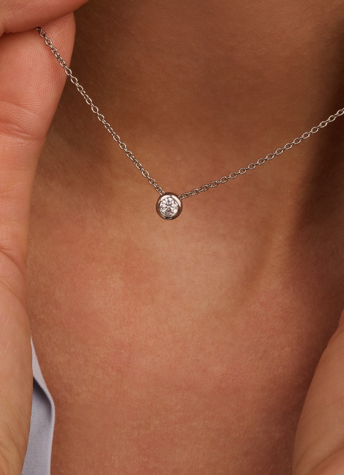 TI SENTO - Milano Ketting 34124ZI - voorkant 5 zilver