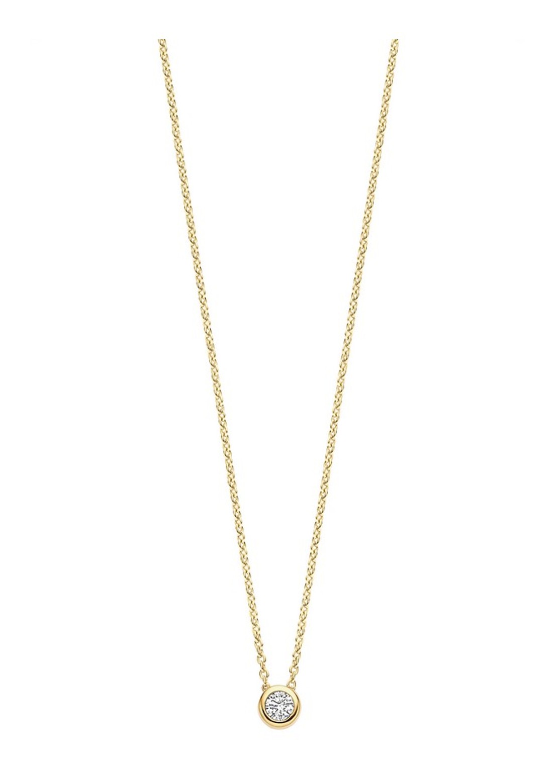 TI SENTO - Milano Ketting 34124ZY - voorkant 4 goud