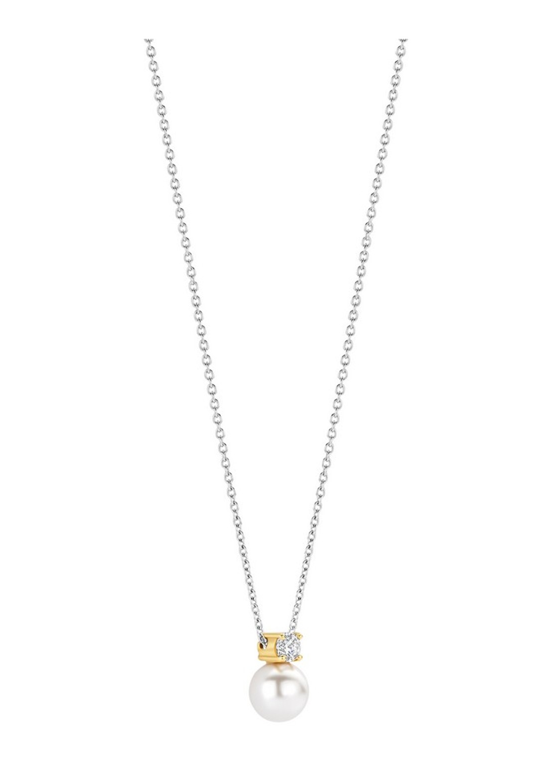 TI SENTO - Milano Ketting 34125YP - detail zilver