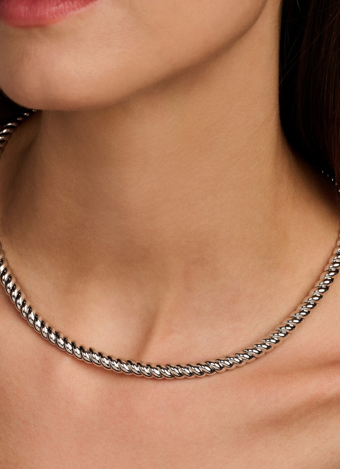 TI SENTO - Milano Ketting 34126SI - voorkant 5 zilver