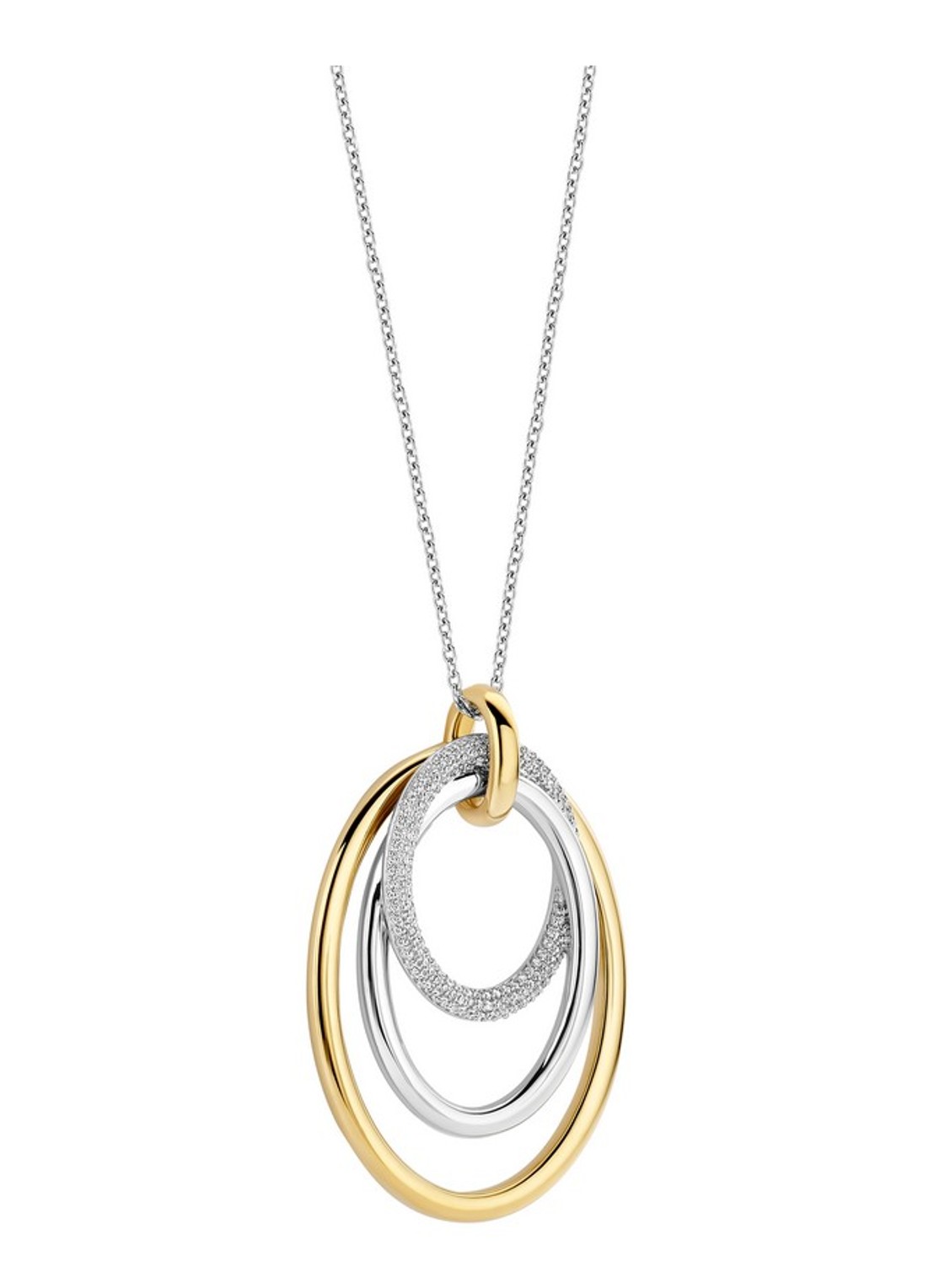 TI SENTO - Milano Ketting 34127ZY - detail goud