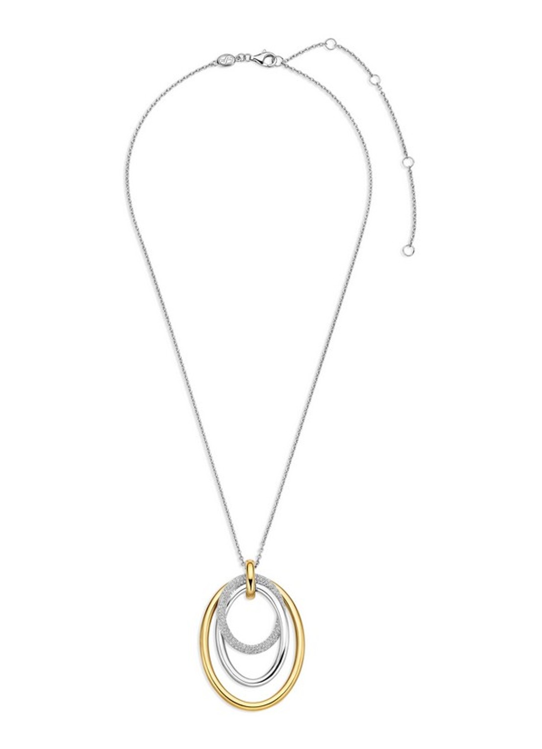TI SENTO - Milano Ketting 34127ZY - detail 2 goud