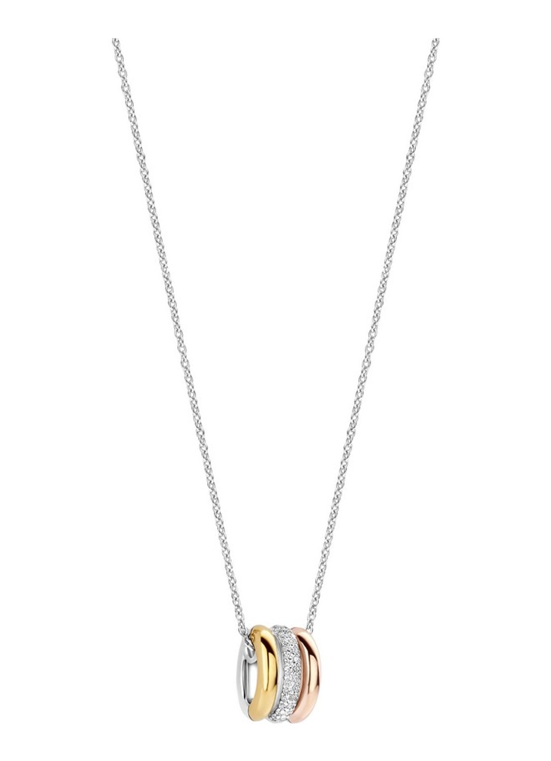 TI SENTO - Milano Ketting 34128TZ - detail zilver