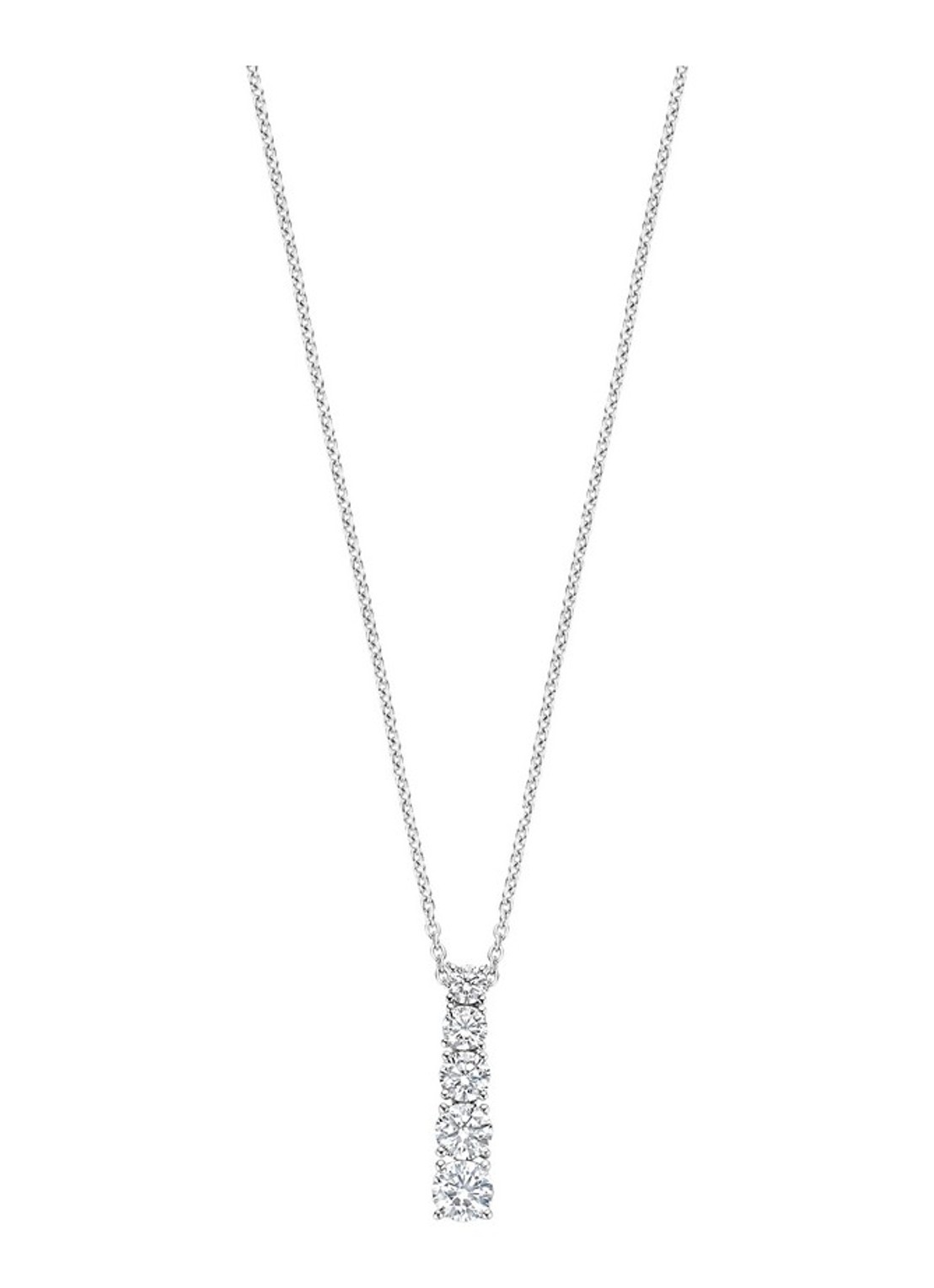 TI SENTO - Milano Ketting 34129ZI - voorkant 4 zilver