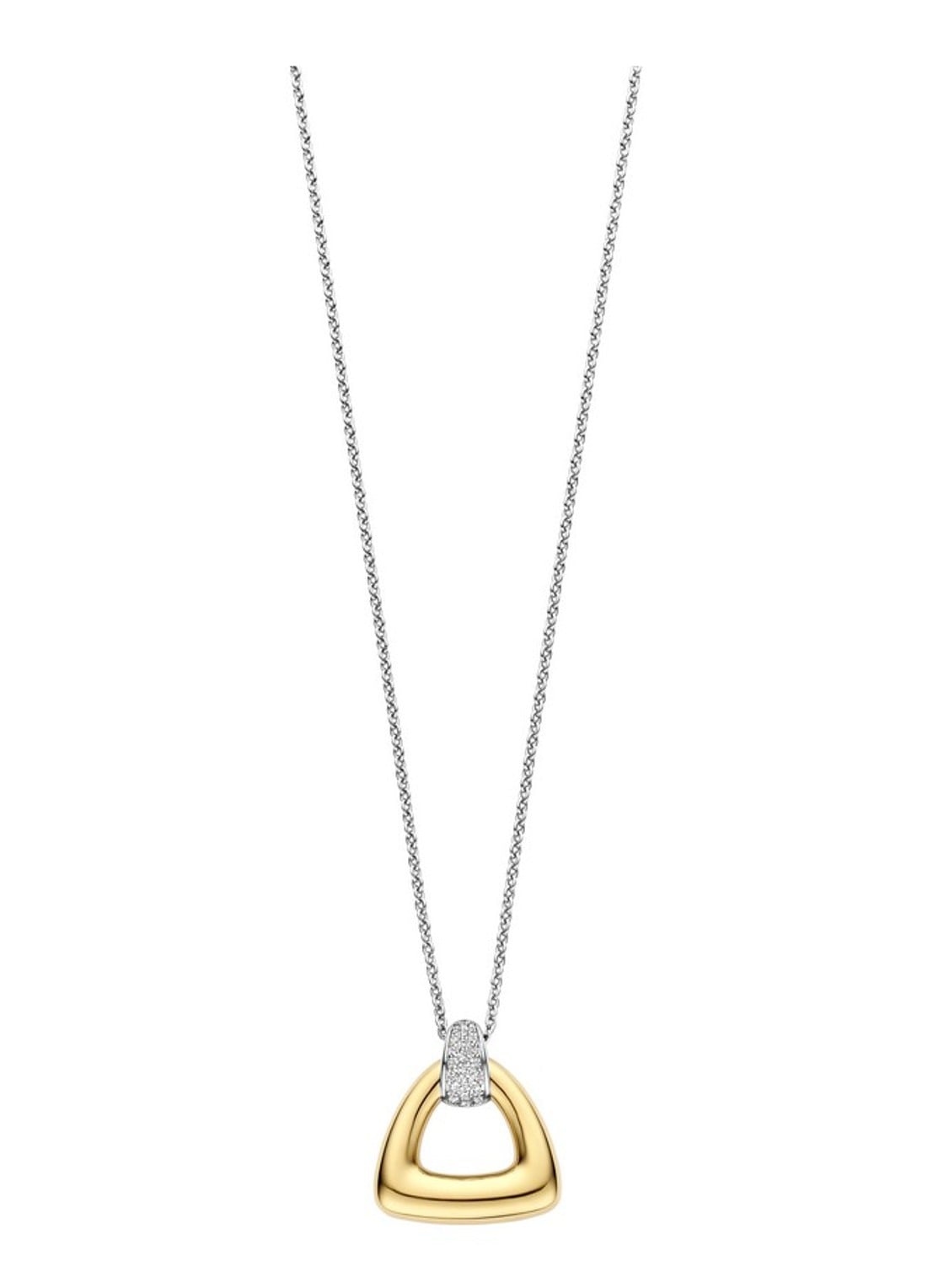 TI SENTO - Milano Ketting met hanger 34108ZY - voorkant goud