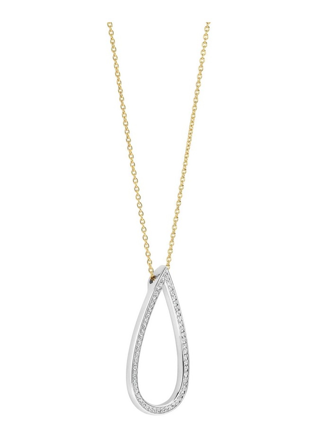 TI SENTO - Milano Ketting met hanger 34145ZY - detail goud