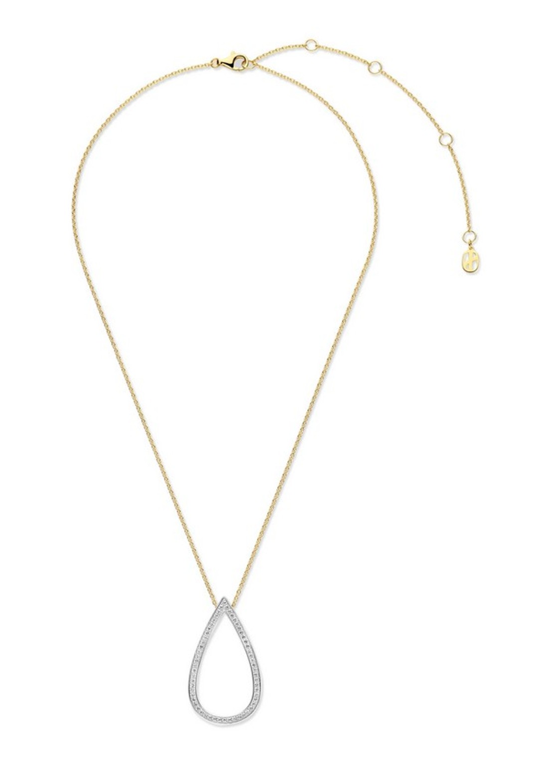 TI SENTO - Milano Ketting met hanger 34145ZY - detail 2 goud