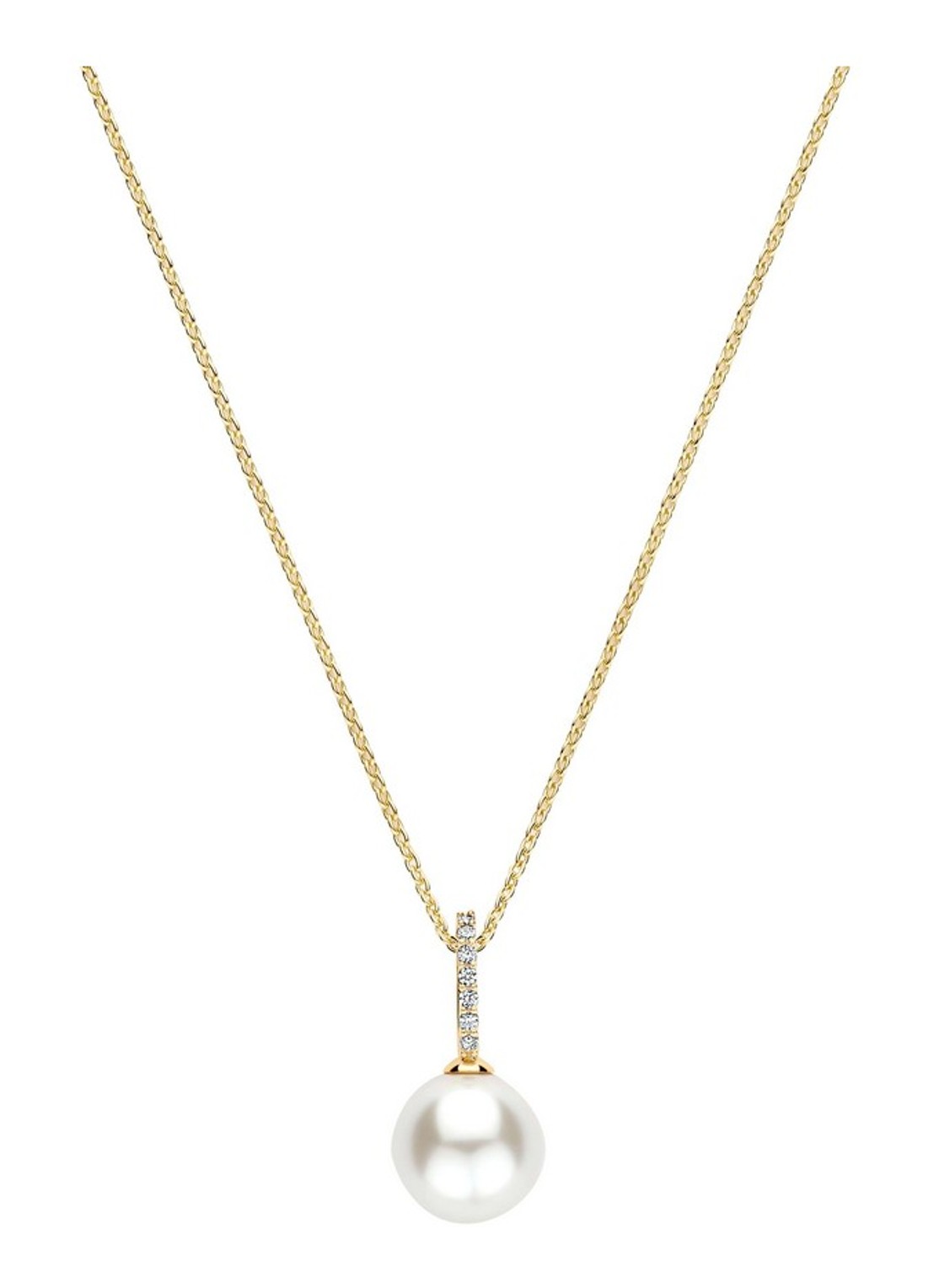 TI SENTO - Milano Ketting met hanger 34153YP - voorkant 4 goud