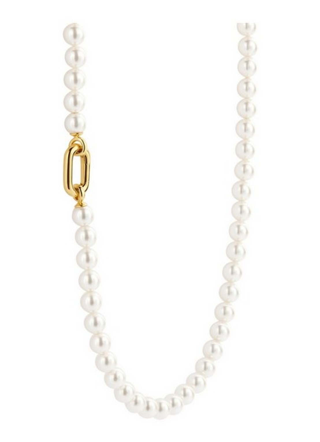 TI SENTO - Milano Ketting met parel 34050YP - detail goud