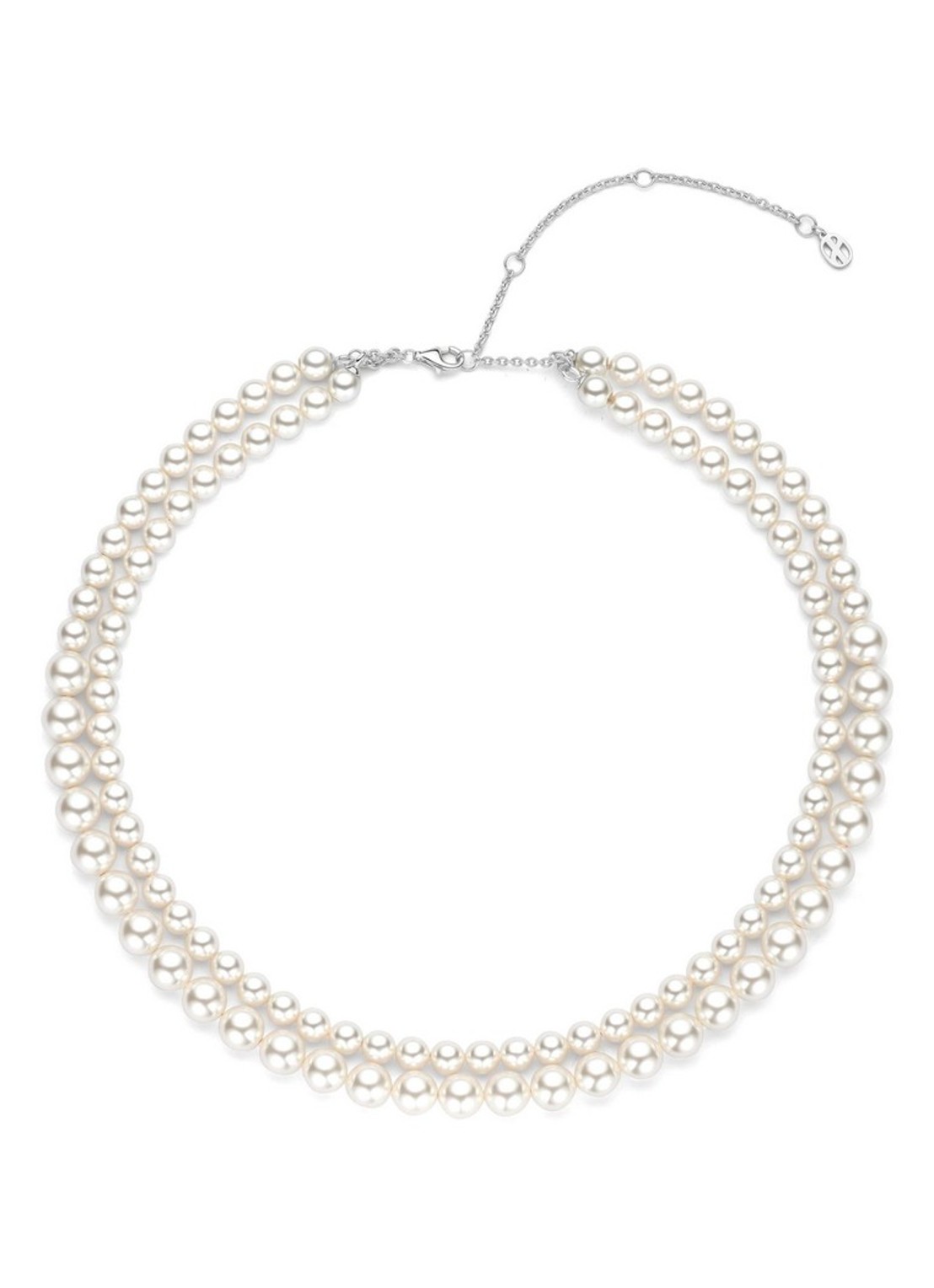 TI SENTO - Milano Ketting met parels 34135PW - detail 2 parelmoer