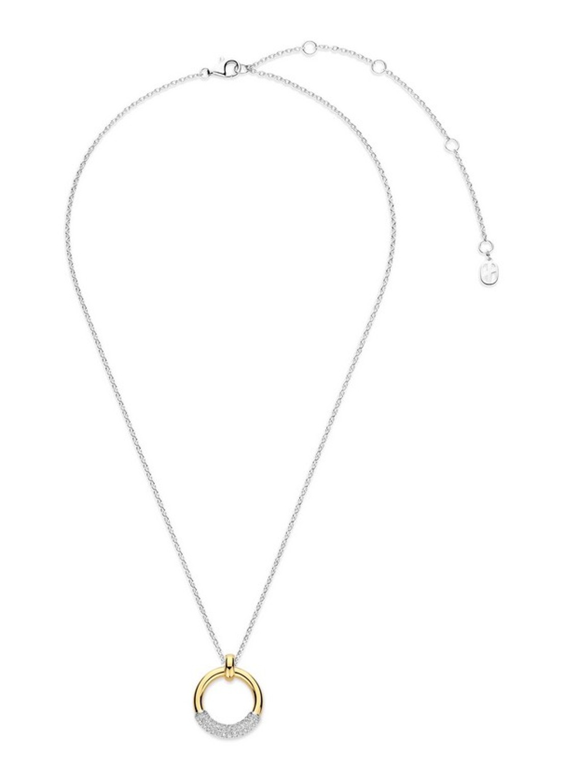 TI SENTO - Milano Ketting met zirkonia 34133ZY - detail 4 zilver