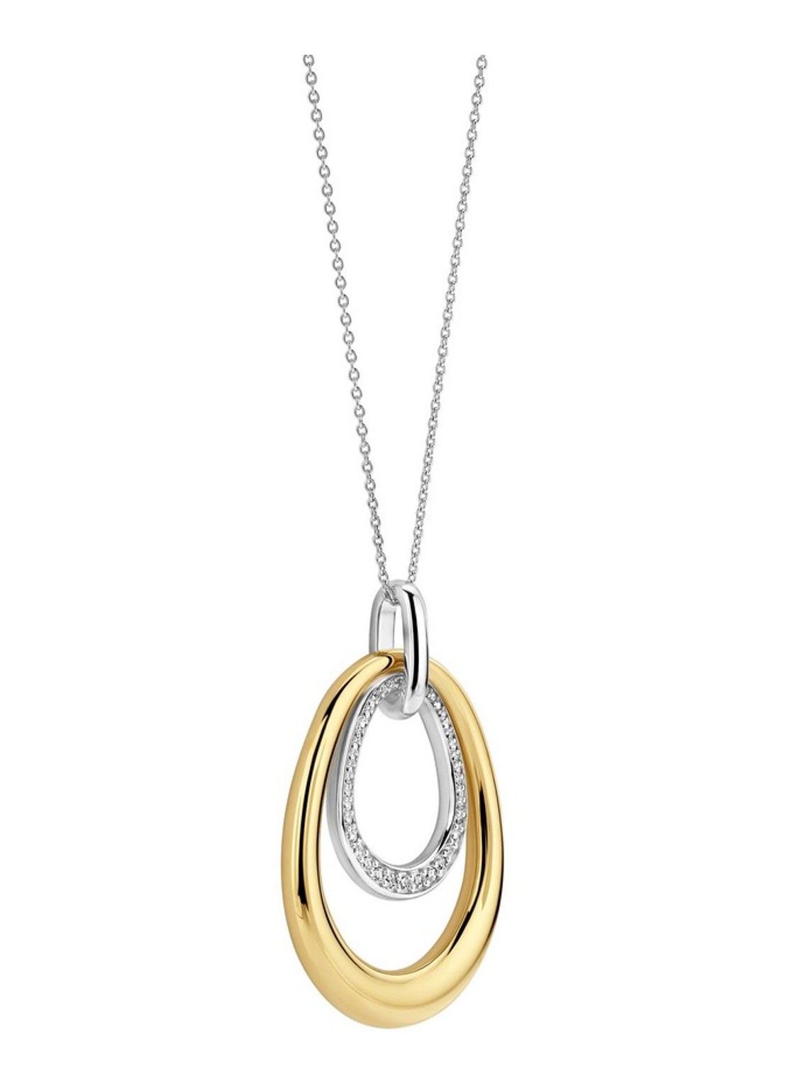 TI SENTO - Milano Ketting met zirkonia 34140ZY - detail 3 goud
