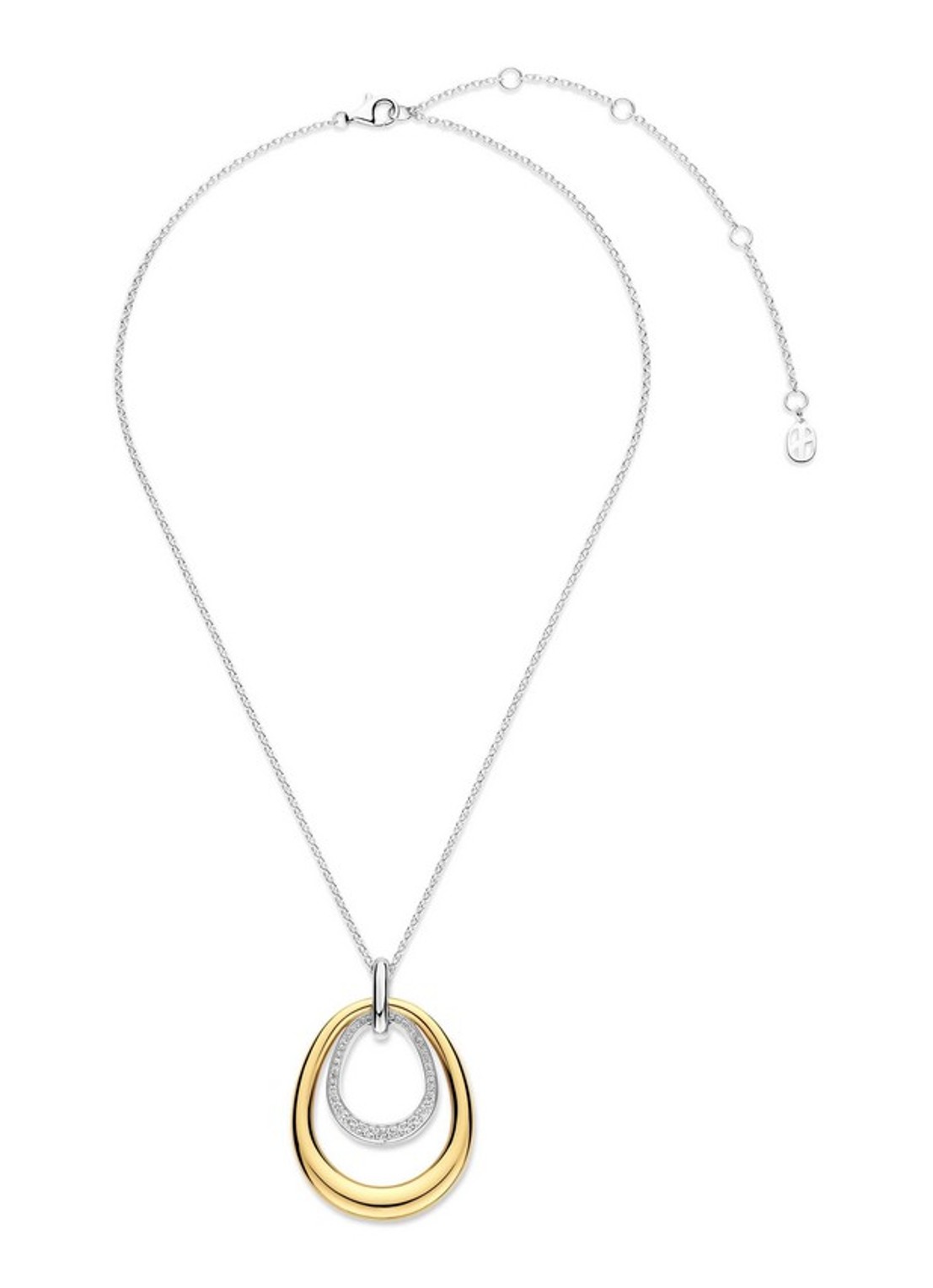 TI SENTO - Milano Ketting met zirkonia 34140ZY - detail 4 goud
