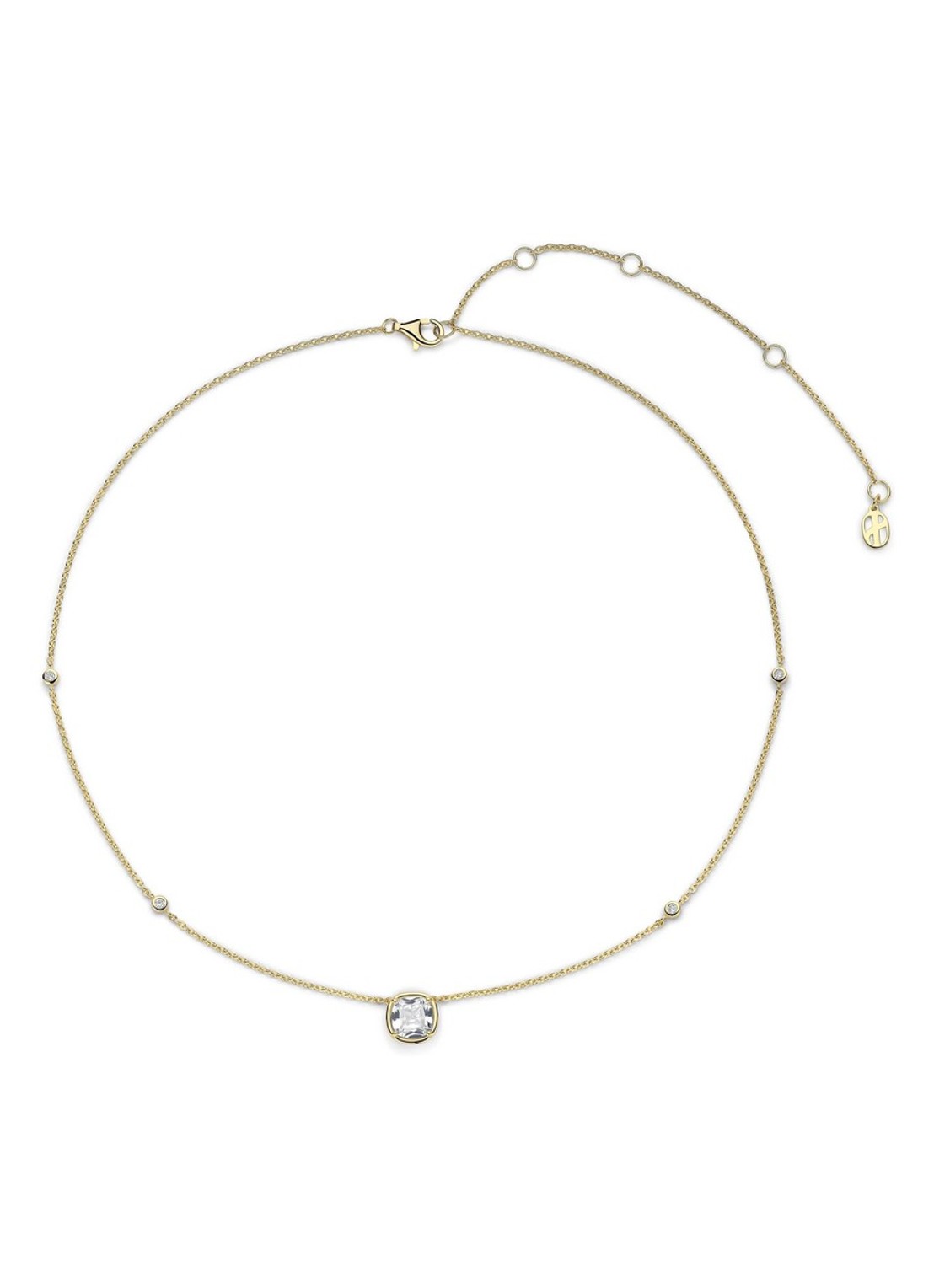 TI SENTO - Milano Ketting met zirkonia 34143ZY - detail 4 goud