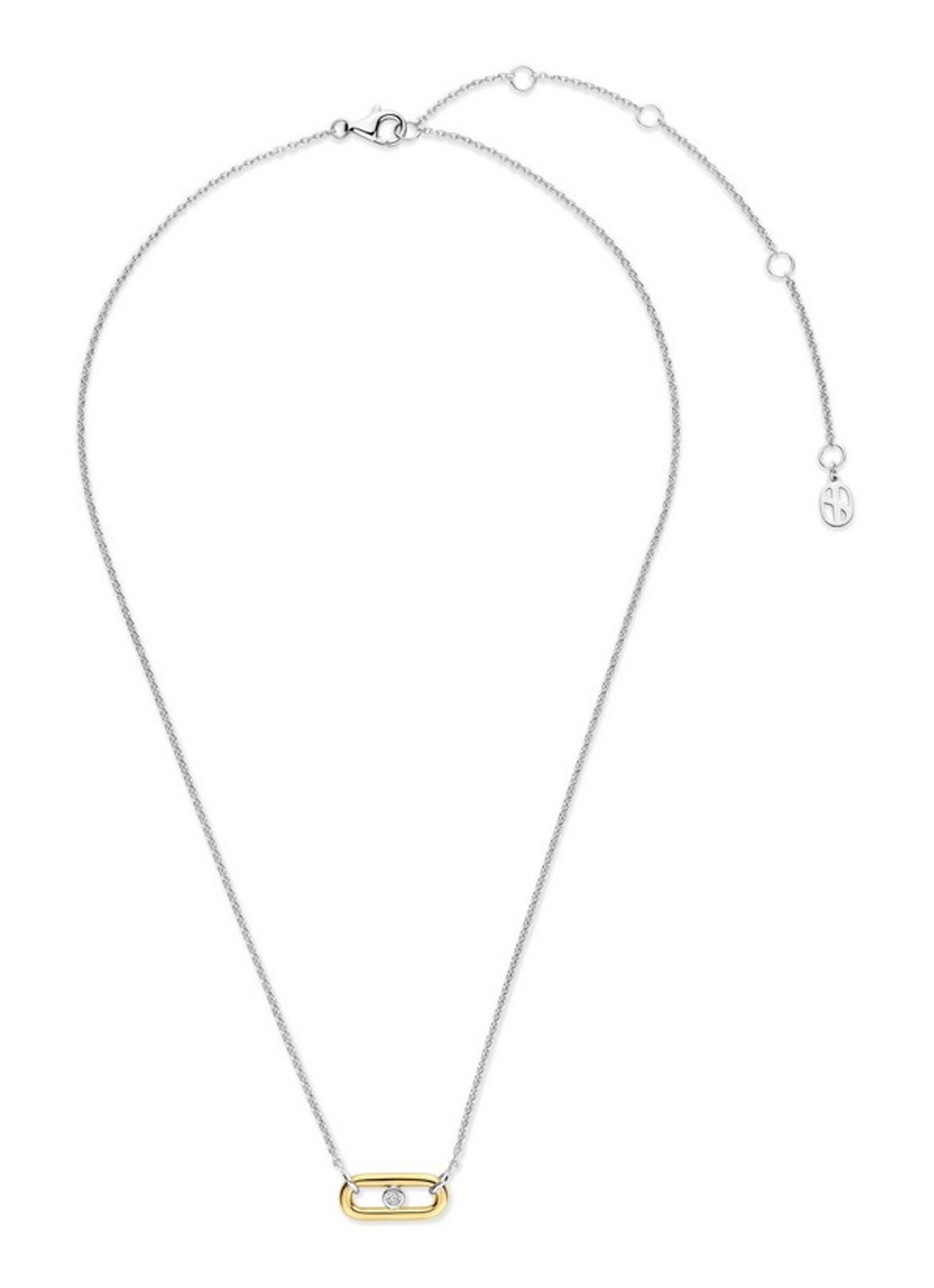TI SENTO - Milano Ketting met zirkonia 34147ZY - detail 2 zilver