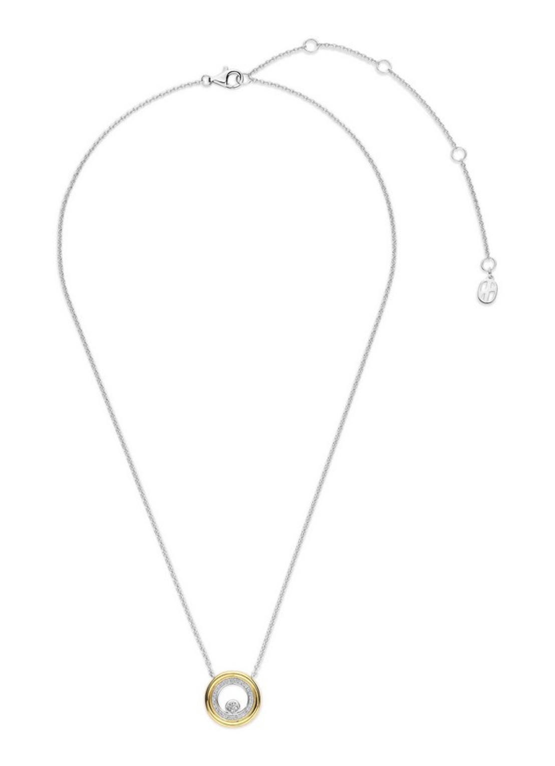 TI SENTO - Milano Ketting met zirkonia 34148ZY - detail 2 goud