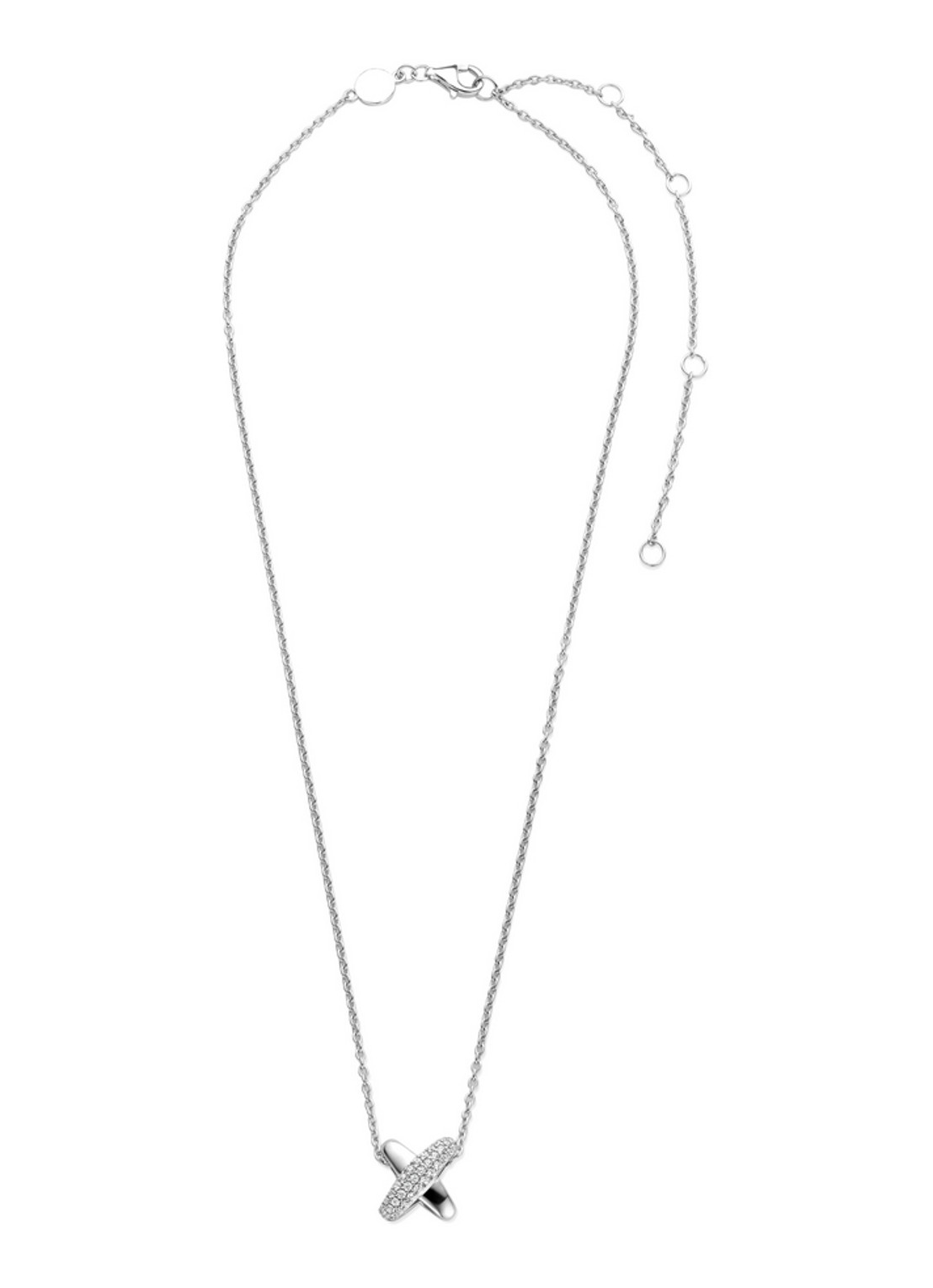 TI SENTO - Milano Ketting van zilver 34003ZI - detail 4 zilver
