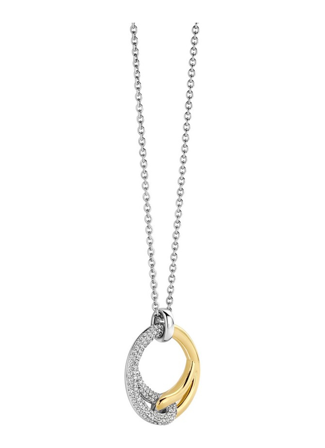 TI SENTO - Milano Ketting van zilver 34107ZY - detail zilver