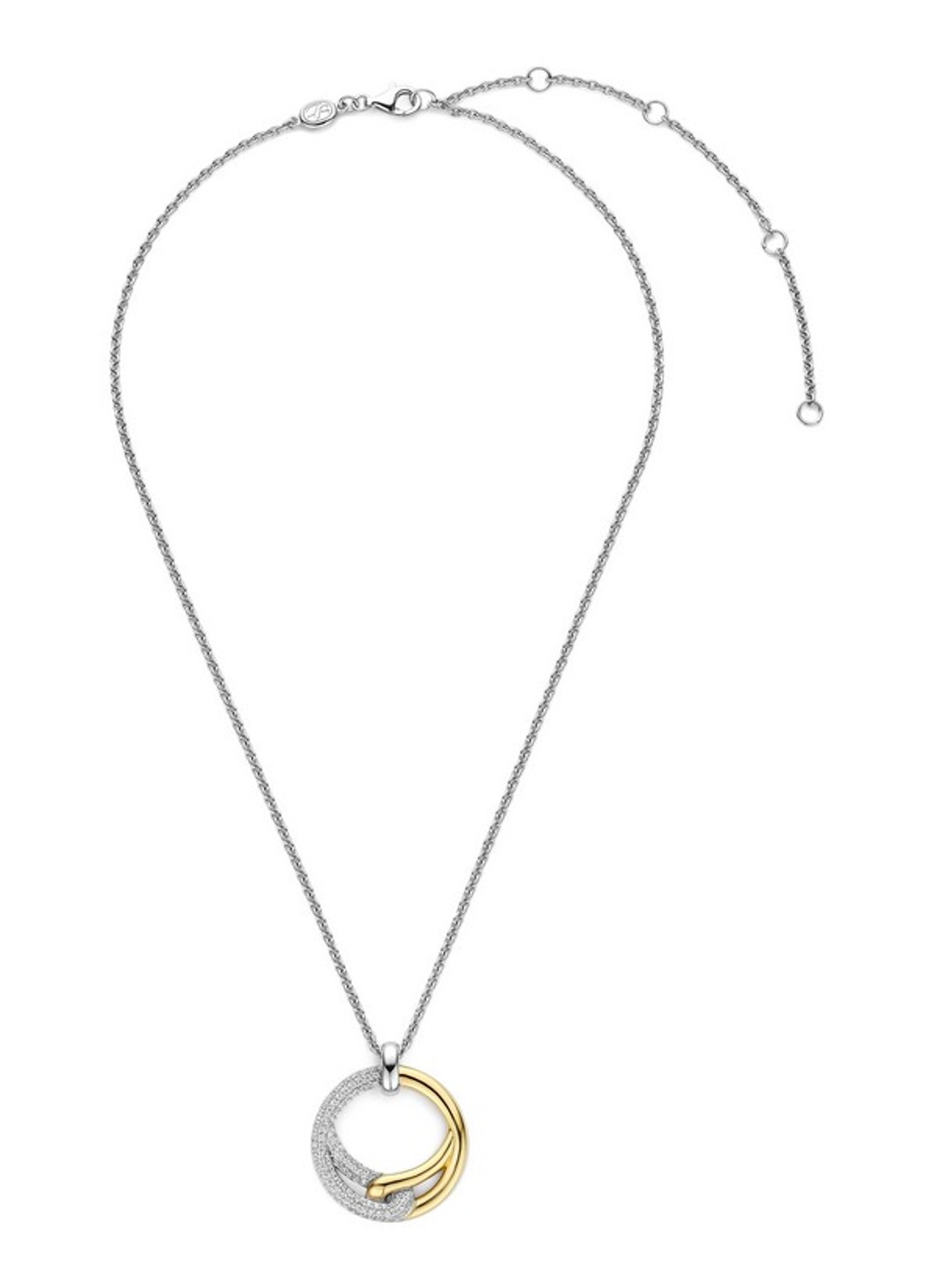 TI SENTO - Milano Ketting van zilver 34107ZY - detail 2 zilver