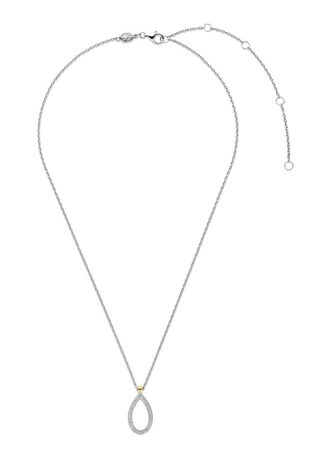TI SENTO - Milano Ketting van zilver 34110ZY - detail 5 zilver