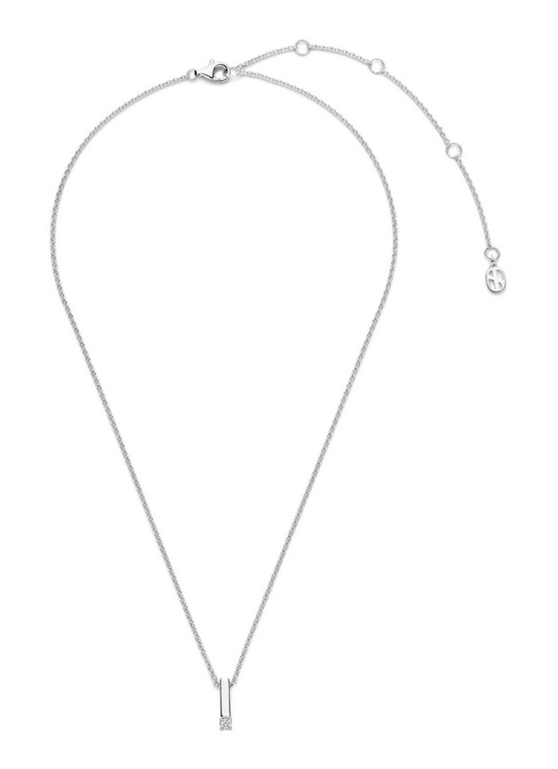 TI SENTO - Milano Ketting van zilver 34131ZI - detail 2 zilver