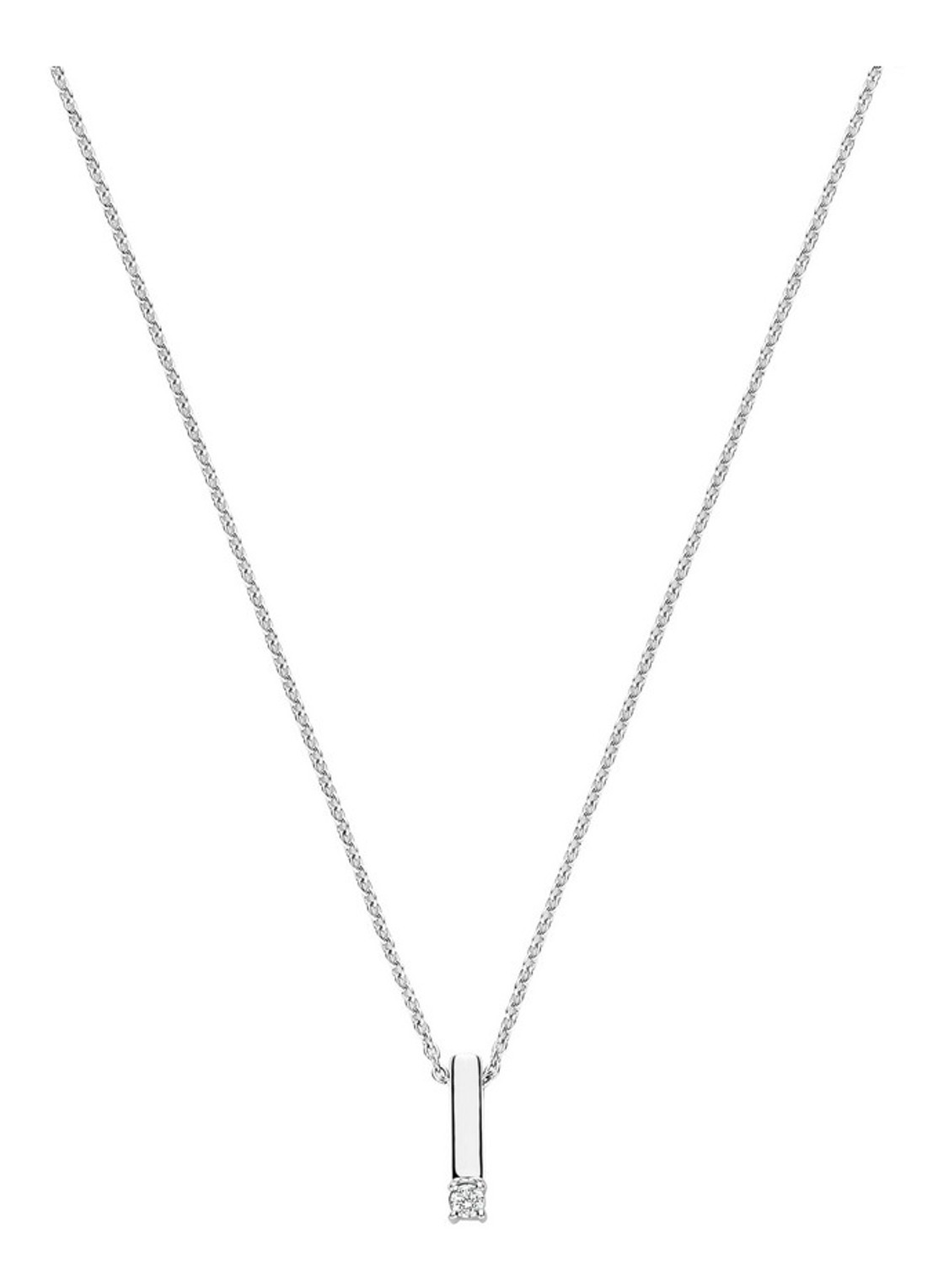 TI SENTO - Milano Ketting van zilver 34131ZI - voorkant 4 zilver