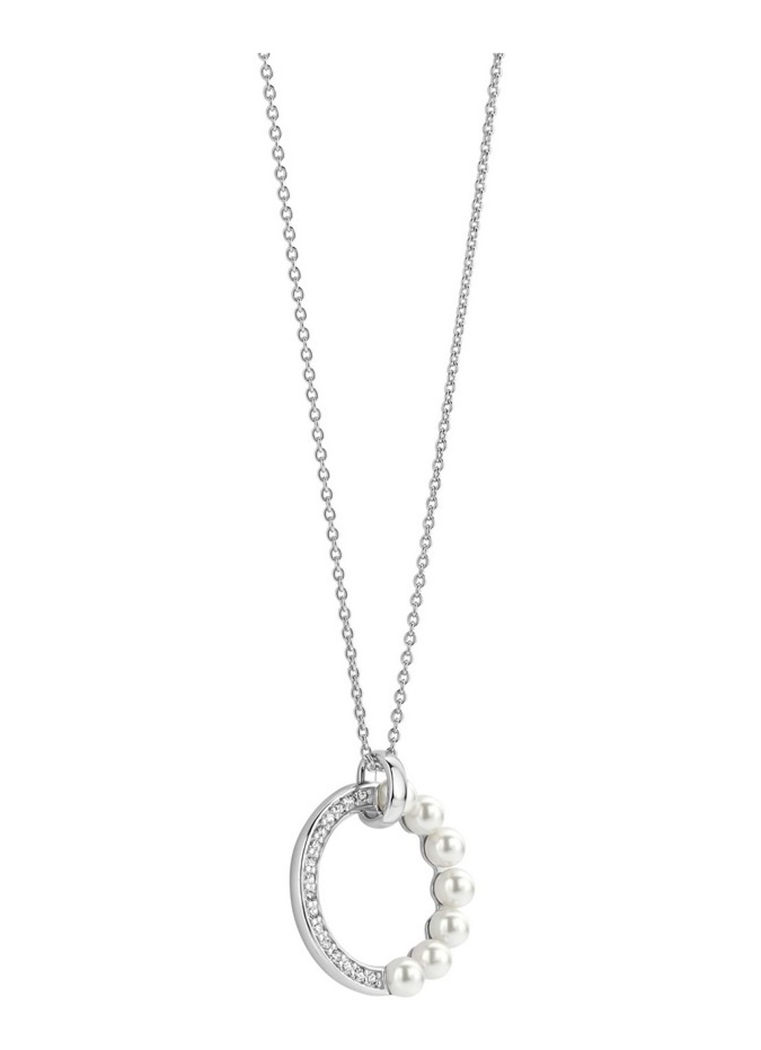 TI SENTO - Milano Ketting van zilver 34136PW - detail zilver