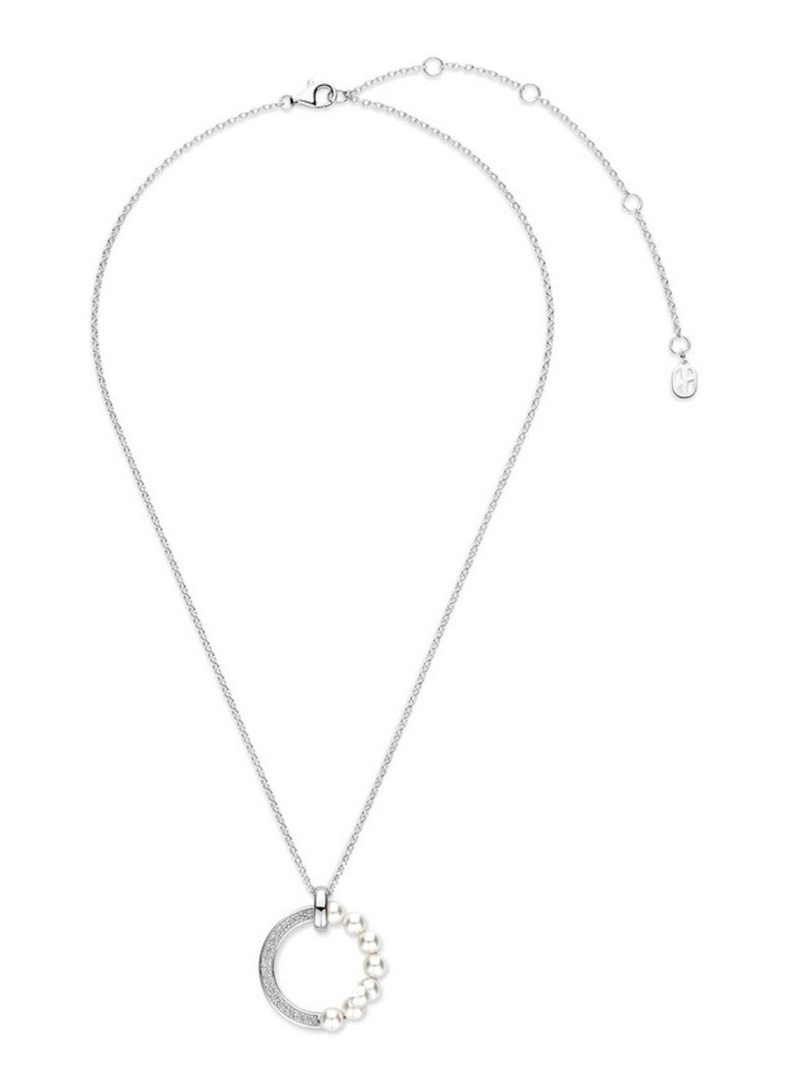 TI SENTO - Milano Ketting van zilver 34136PW - detail 2 zilver