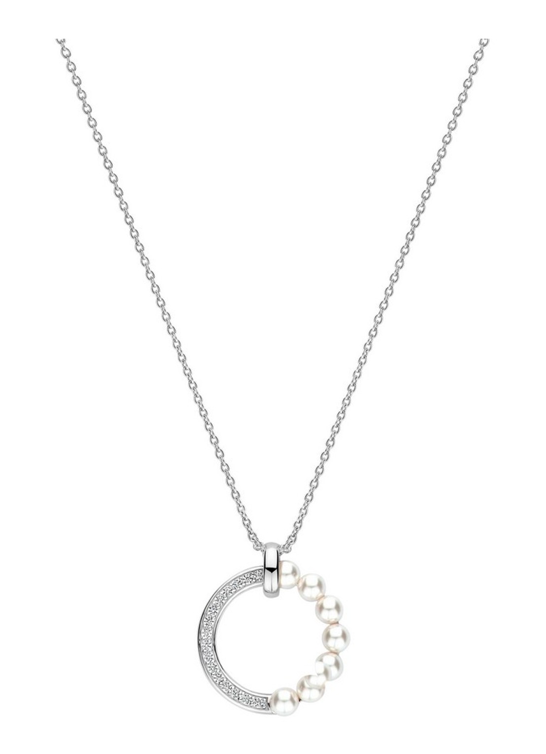 TI SENTO - Milano Ketting van zilver 34136PW - voorkant 4 zilver