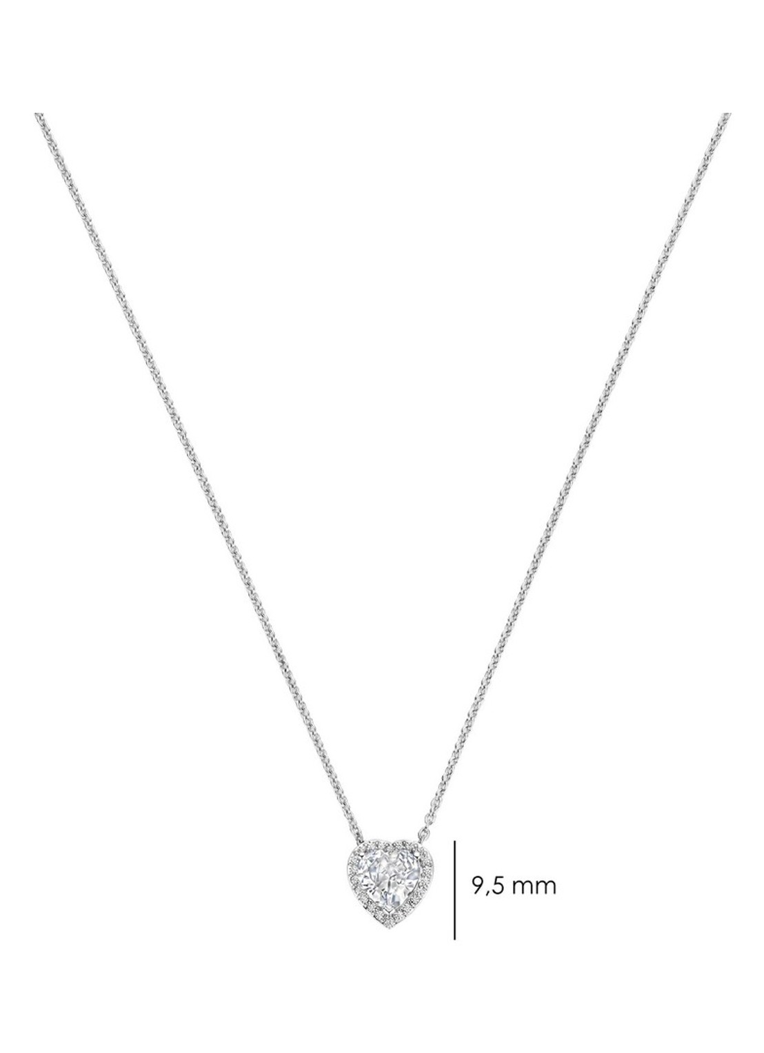 TI SENTO - Milano Ketting van zilver 34152ZI - detail 5 zilver