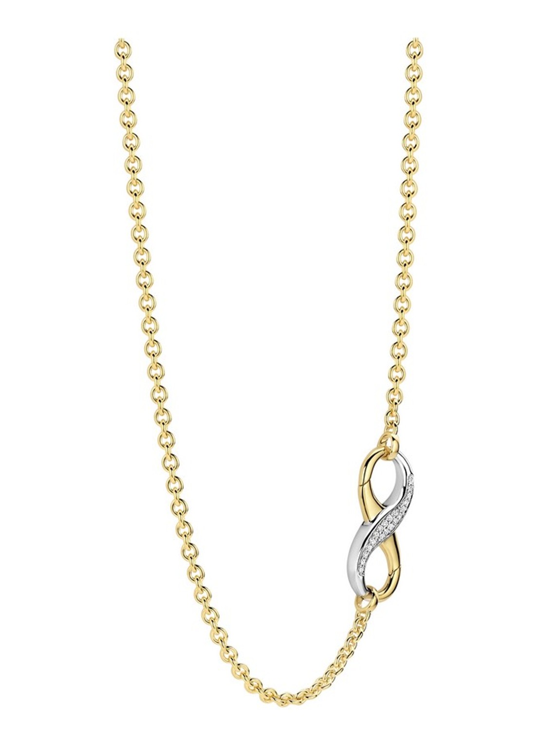 TI SENTO - Milano  Ketting verguld 34085ZY - detail goud