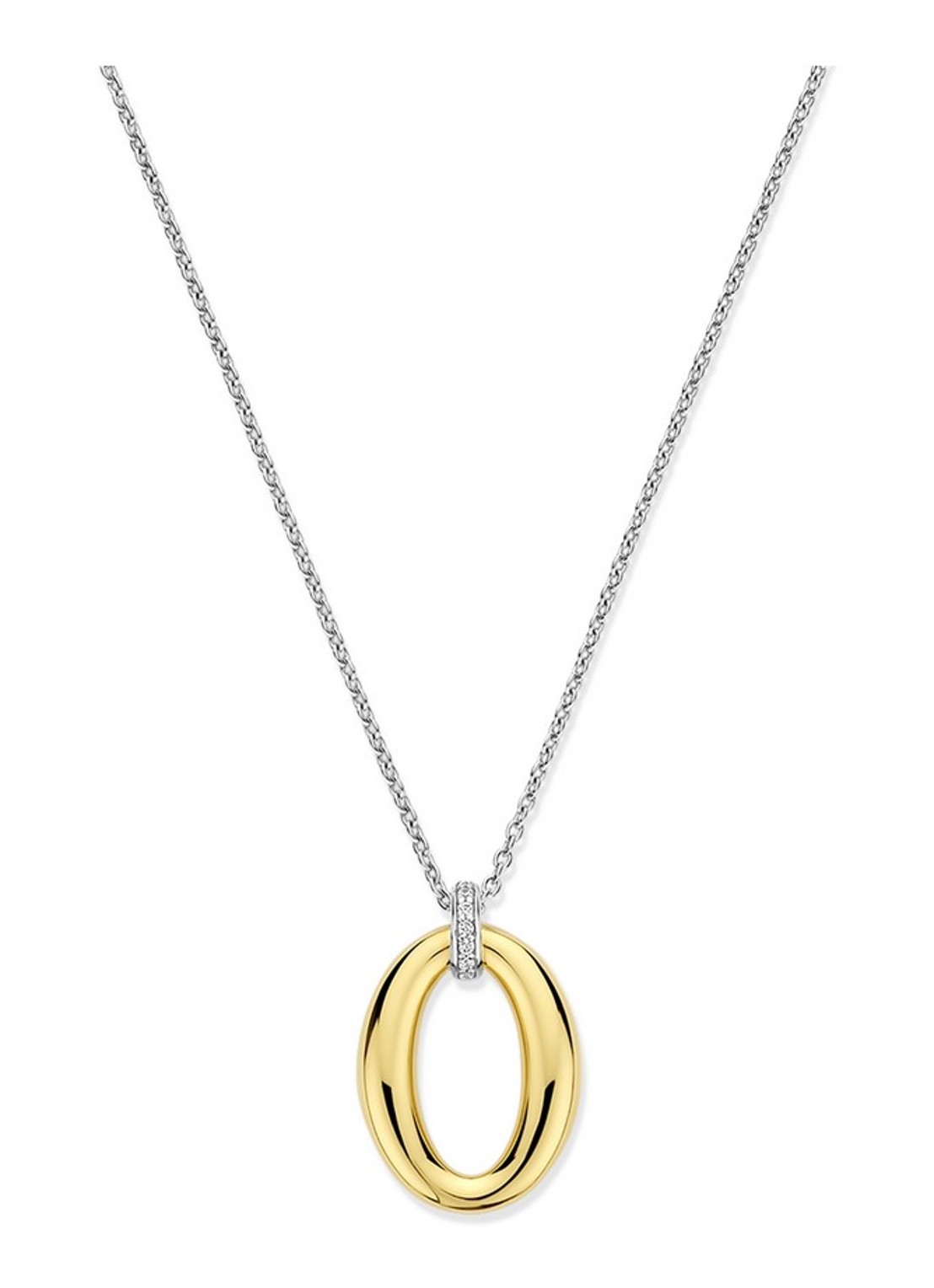 TI SENTO - Milano Ketting verguld 34091ZY - voorkant 4 goud