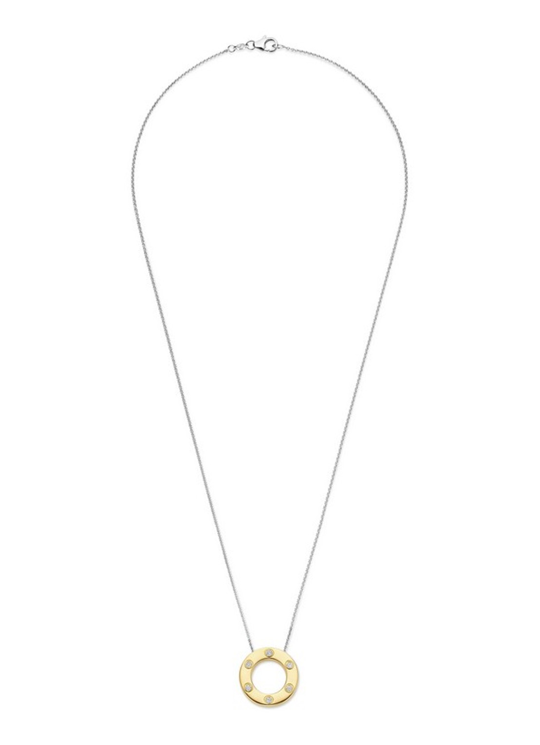 TI SENTO - Milano Ketting verguld 34117ZY - detail 2 goud