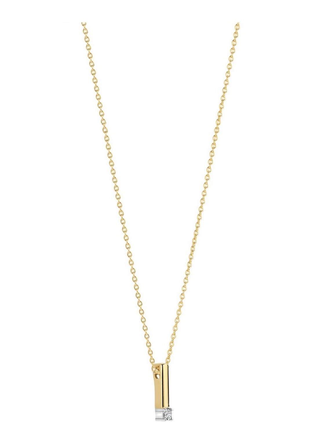 TI SENTO - Milano Ketting verguld 34131ZY - detail goud