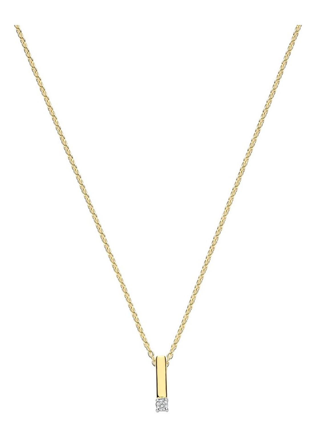 TI SENTO - Milano Ketting verguld 34131ZY - voorkant 4 goud