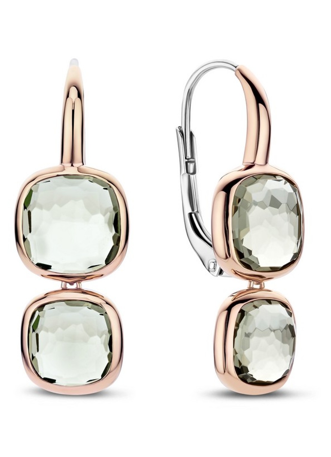 TI SENTO - Milano Oorhangers 78055GR - voorkant roségoud