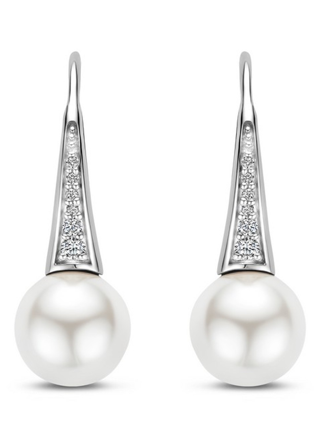 TI SENTO - Milano Oorhangers 78061PW - detail zilver