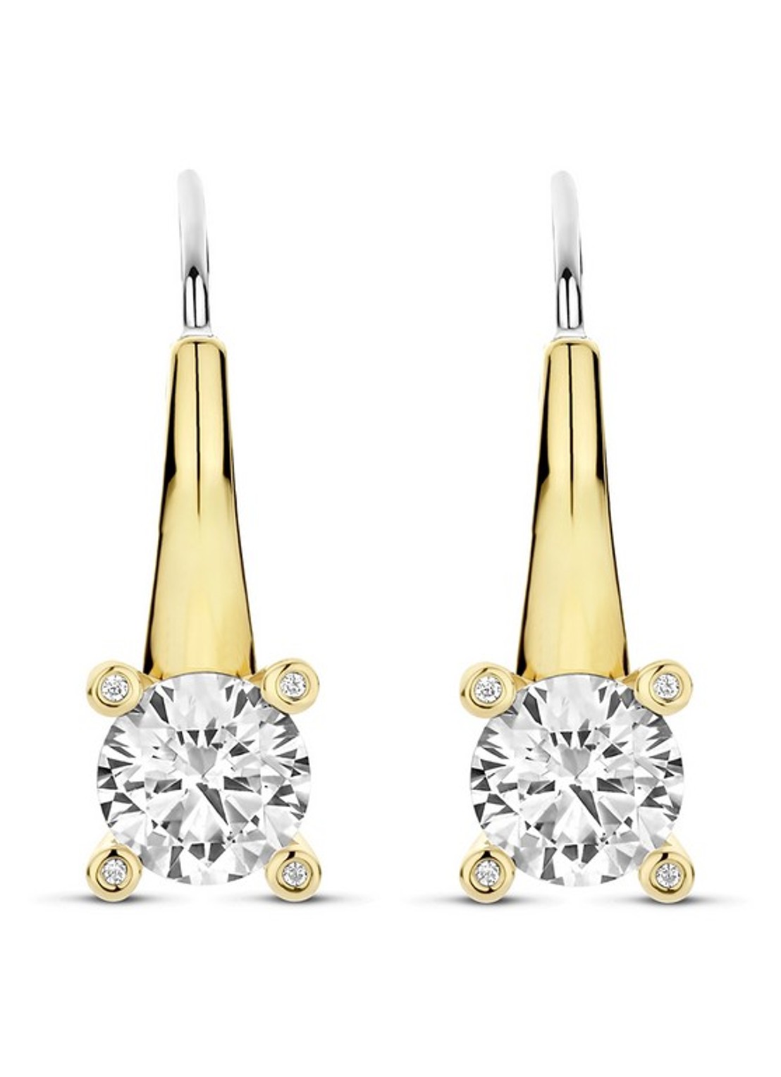 TI SENTO - Milano  Oorhangers verguld 78009ZY - detail goud