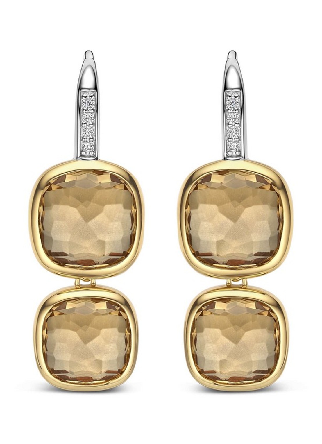 TI SENTO - Milano Oorhangers verguld 78054CY - detail 3 zilver