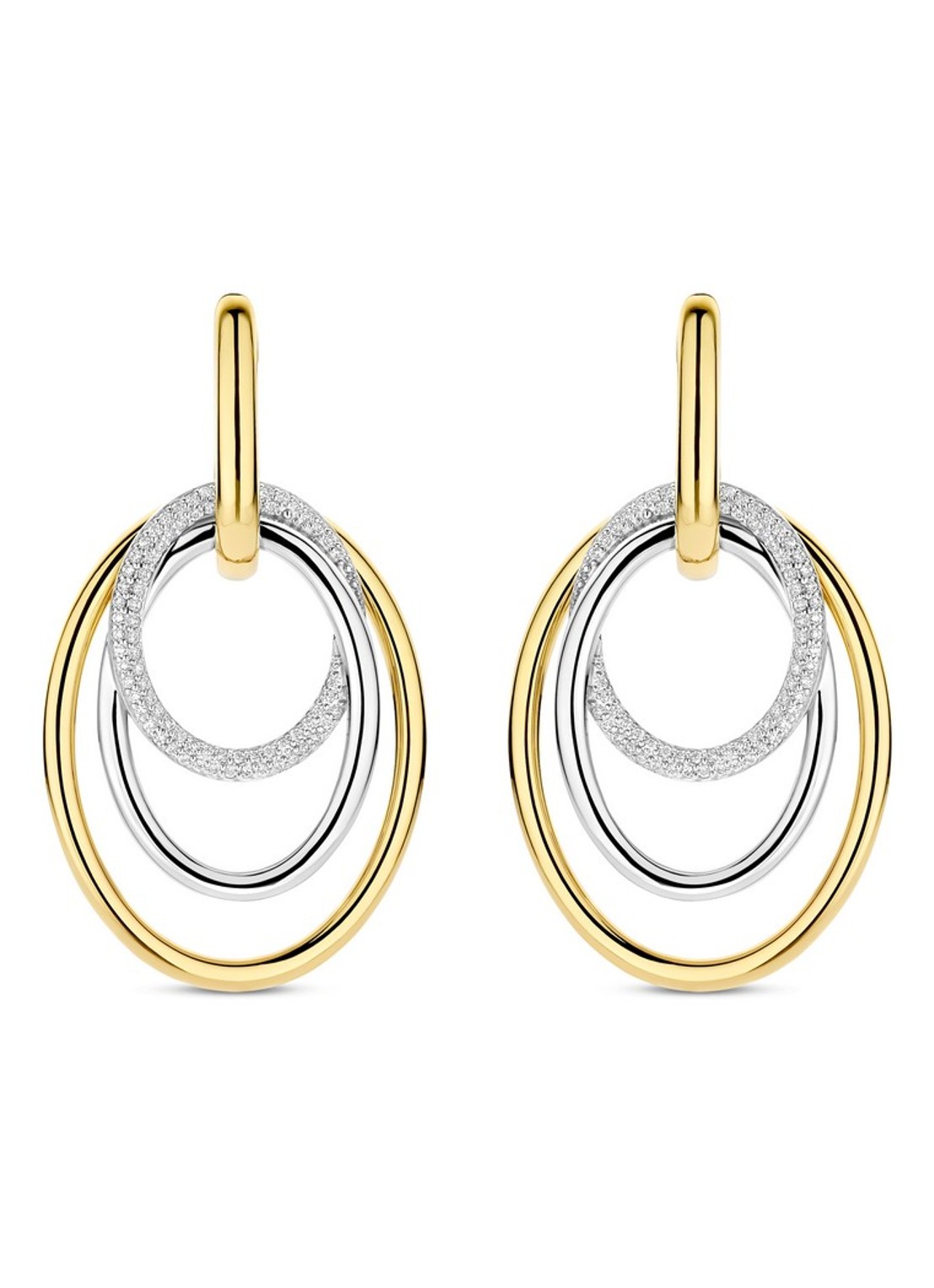TI SENTO - Milano Oorhangers verguld 78067ZY - detail goud