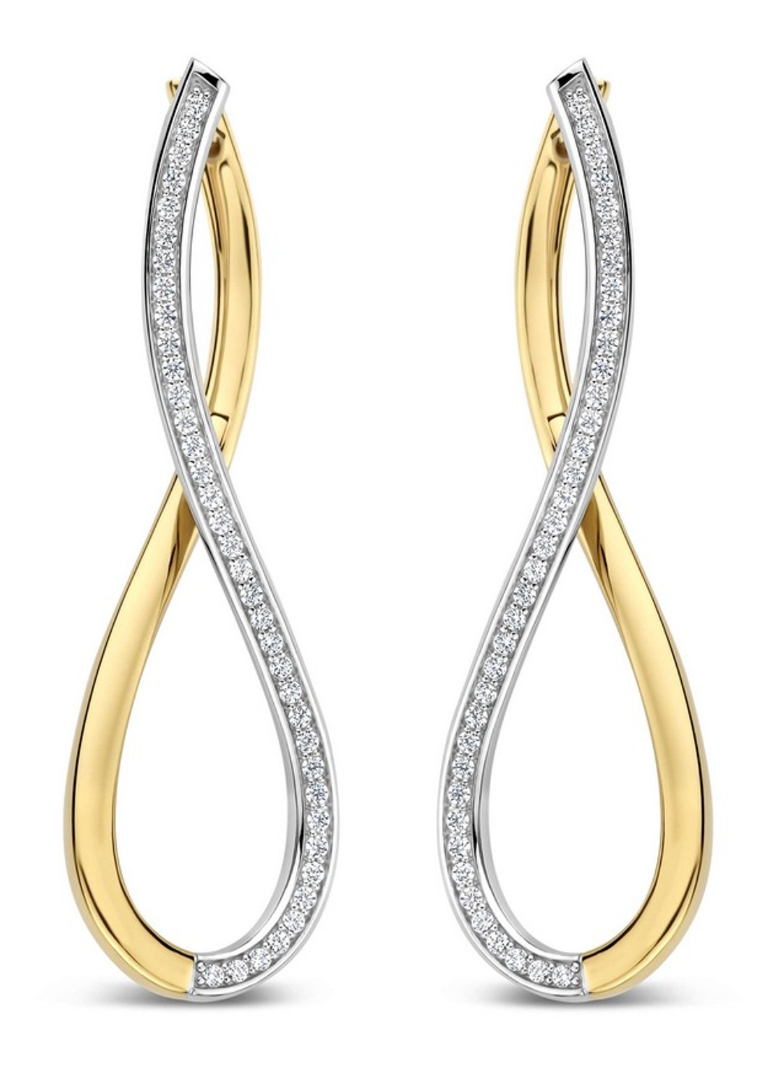 TI SENTO - Milano Oorhangers verguld 78086ZY - detail goud