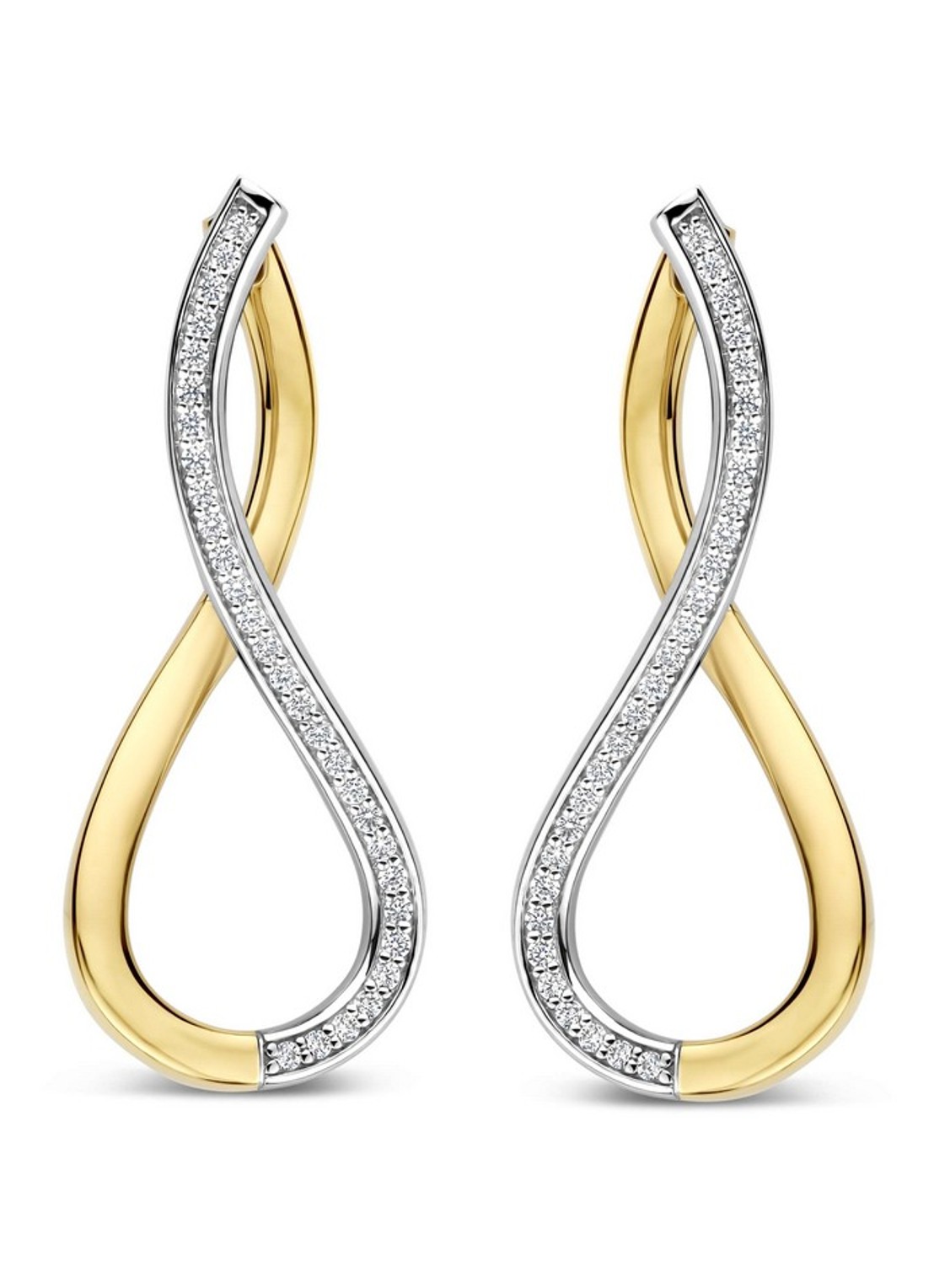 TI SENTO - Milano Oorhangers verguld 78087ZY - detail 3 goud