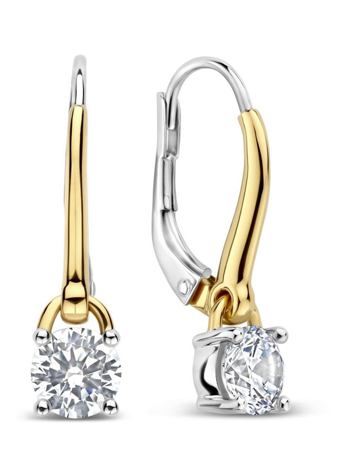 TI SENTO - Milano Oorhangers verguld 78106ZY - voorkant 3 goud