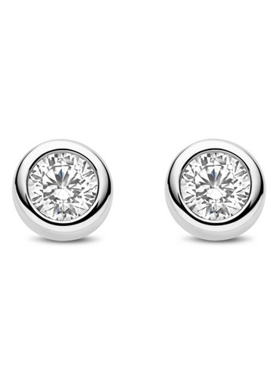 TI SENTO - Milano Oorknopjes 78057ZI - detail zilver
