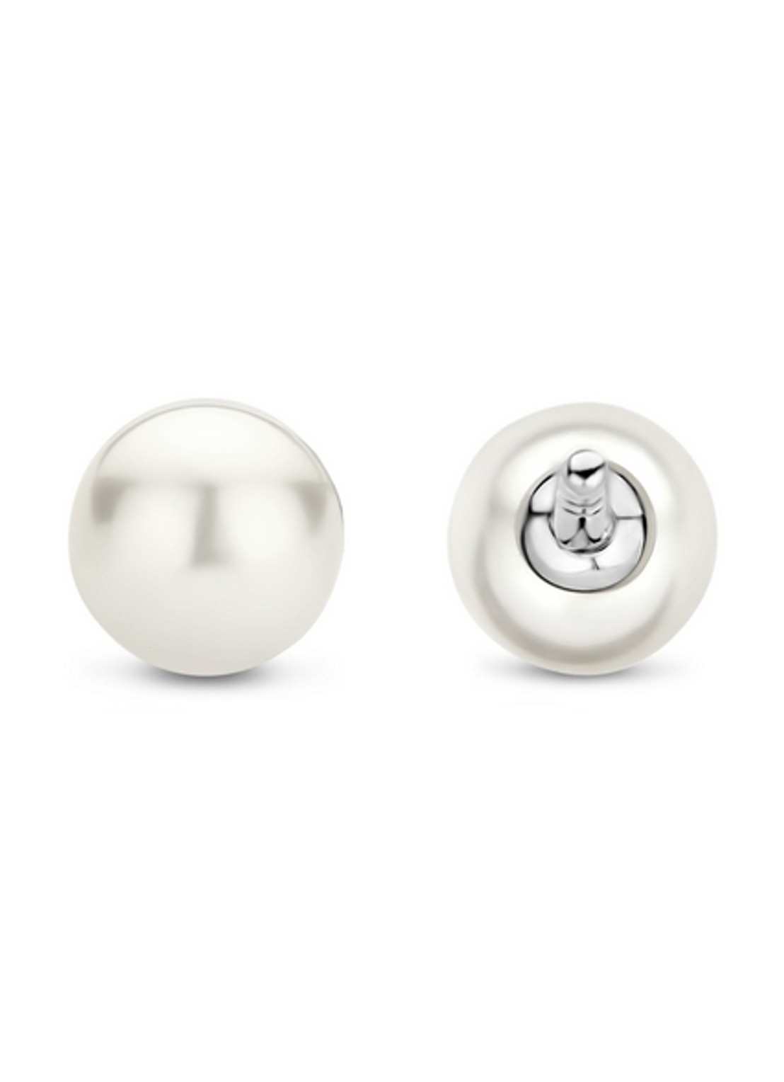 TI SENTO - Milano Oorknopjes van zilver met parel 7940PW_H - detail 4 parelmoer