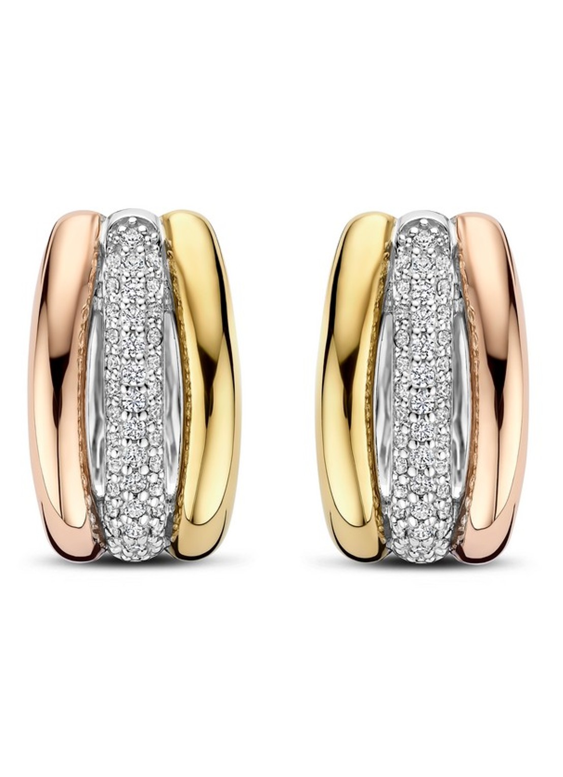TI SENTO - Milano Oorringen 78072TZ - detail goud